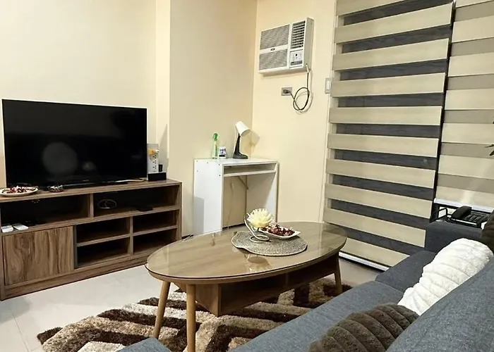 Modern Pet Friendly 1br With Balcony Near Airport Moa & Okada Pasay Staycation Wfh Ready Free Pool Acces Gym And Sauna Manila